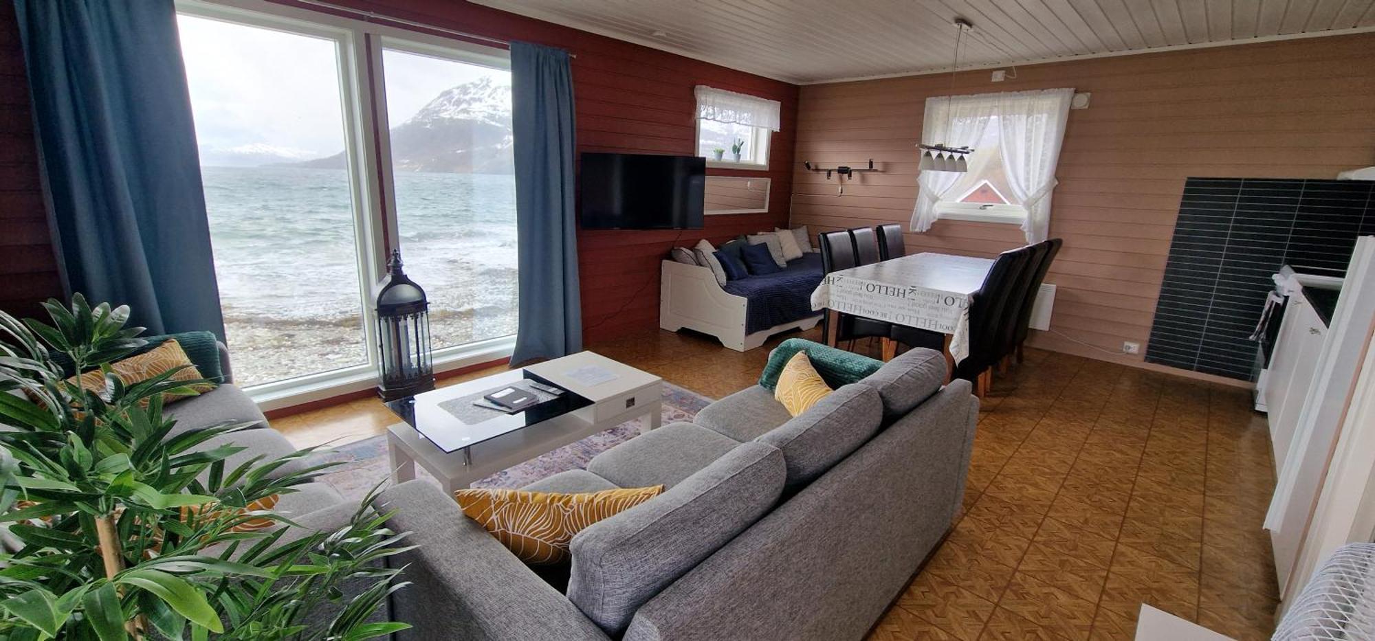 Arctic Fjordcamp Hotel Burfjord Kültér fotó